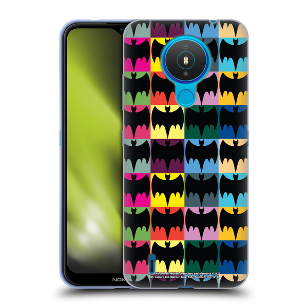 Batman TV Series Logos Patterns Soft Gel Case for Nokia 1.4