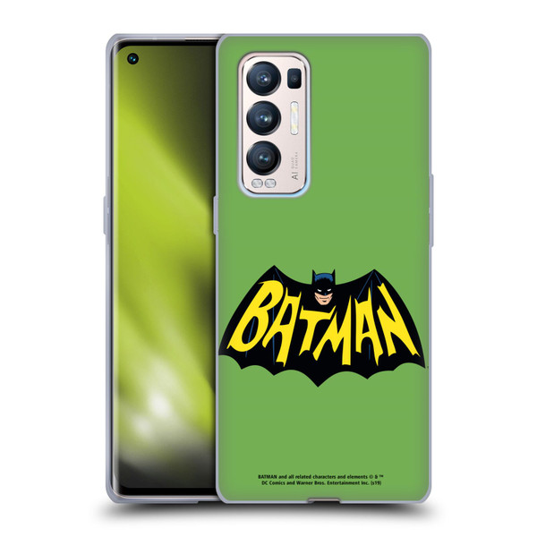 Batman TV Series Logos Main Soft Gel Case for OPPO Find X3 Neo / Reno5 Pro+ 5G