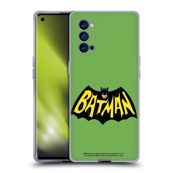 Batman TV Series Logos Main Soft Gel Case for OPPO Reno 4 Pro 5G