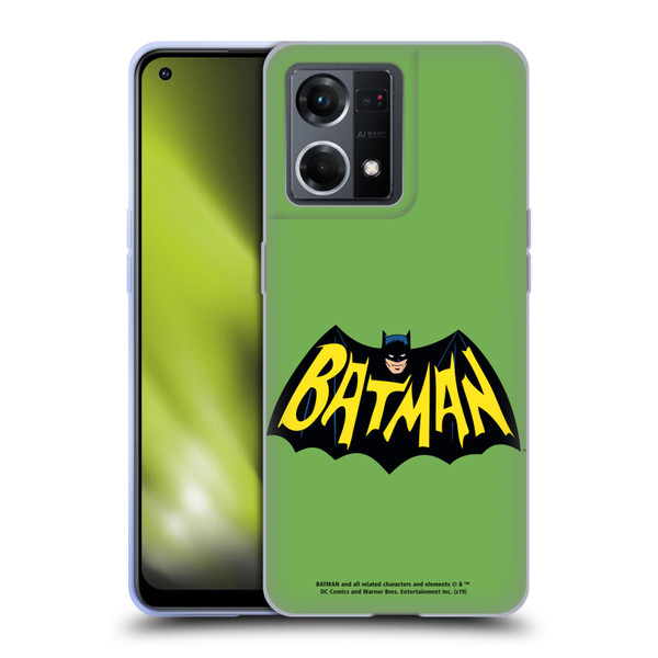 Batman TV Series Logos Main Soft Gel Case for OPPO Reno8 4G