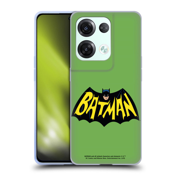 Batman TV Series Logos Main Soft Gel Case for OPPO Reno8 Pro