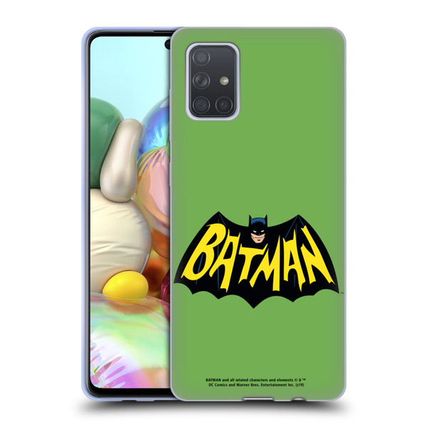 Batman TV Series Logos Main Soft Gel Case for Samsung Galaxy A71 (2019)