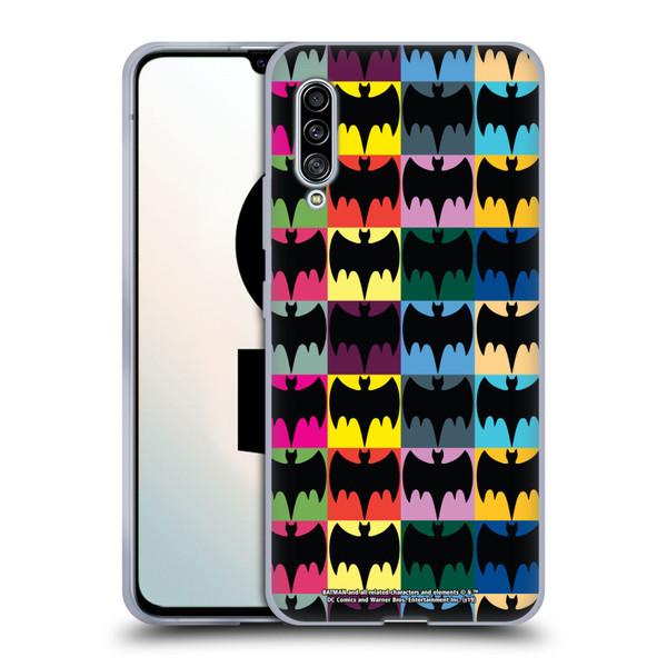 Batman TV Series Logos Patterns Soft Gel Case for Samsung Galaxy A90 5G (2019)