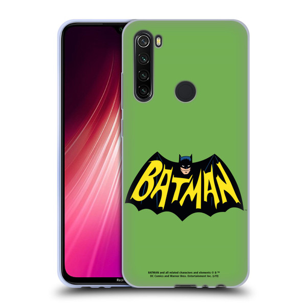 Batman TV Series Logos Main Soft Gel Case for Xiaomi Redmi Note 8T