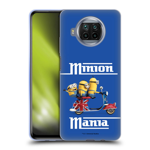 Minions Minion British Invasion Union Jack Scooter Soft Gel Case for Xiaomi Mi 10T Lite 5G