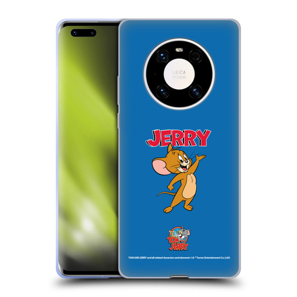 Tom and Jerry Characters Jerry Soft Gel Case for Huawei Mate 40 Pro 5G