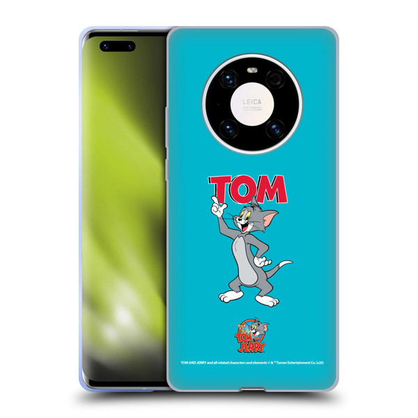 Tom and Jerry Characters Tom Soft Gel Case for Huawei Mate 40 Pro 5G
