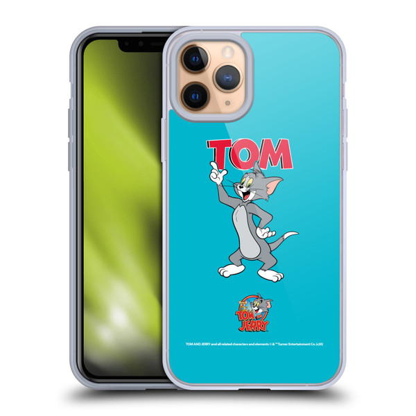 Tom and Jerry Characters Tom Soft Gel Case for Apple iPhone 11 Pro