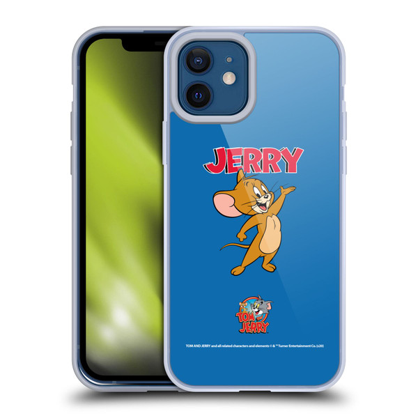 Tom and Jerry Characters Jerry Soft Gel Case for Apple iPhone 12 / iPhone 12 Pro
