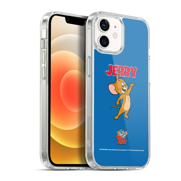 Tom and Jerry Characters Jerry Soft Gel Case for Apple iPhone 12 / iPhone 12 Pro & MagSafe
