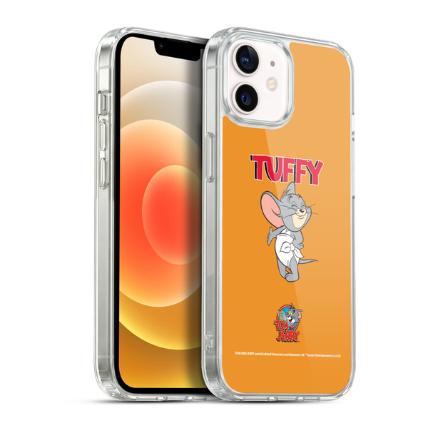 Tom and Jerry Characters Nibbles Soft Gel Case for Apple iPhone 12 / iPhone 12 Pro & MagSafe