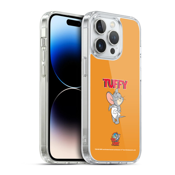 Tom and Jerry Characters Nibbles Soft Gel Case for Apple iPhone 13 Pro & MagSafe