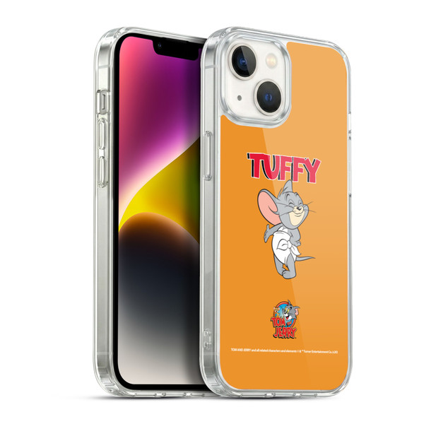 Tom and Jerry Characters Nibbles Soft Gel Case for Apple iPhone 14