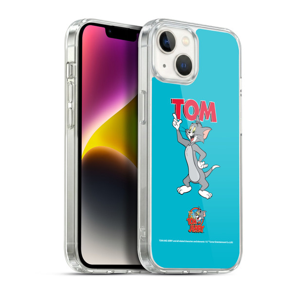 Tom and Jerry Characters Tom Soft Gel Case for Apple iPhone 14 Plus & MagSafe