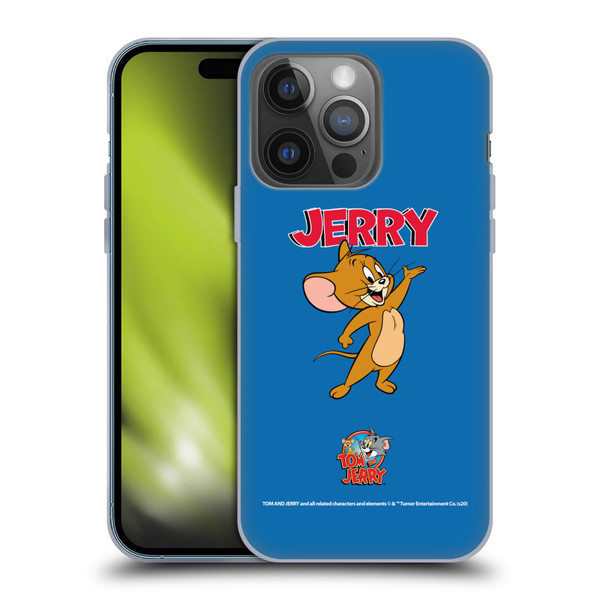 Tom and Jerry Characters Jerry Soft Gel Case for Apple iPhone 14 Pro