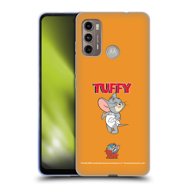 Tom and Jerry Characters Nibbles Soft Gel Case for Motorola Moto G60 / Moto G40 Fusion