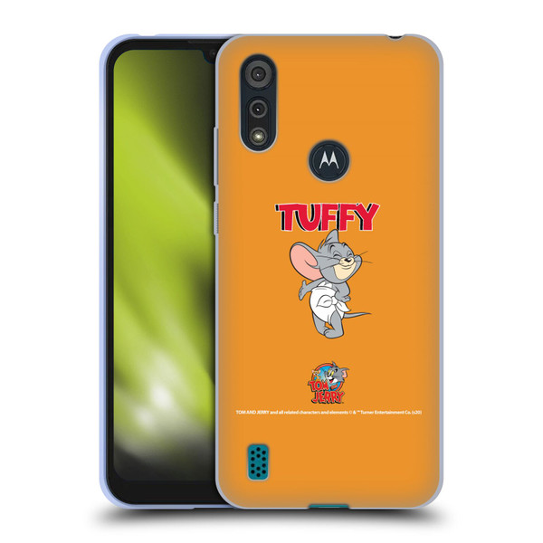 Tom and Jerry Characters Nibbles Soft Gel Case for Motorola Moto E6s (2020)