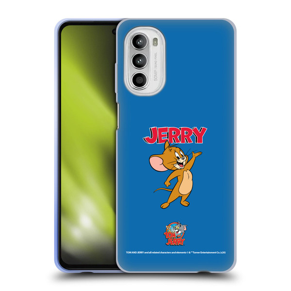 Tom and Jerry Characters Jerry Soft Gel Case for Motorola Moto G52