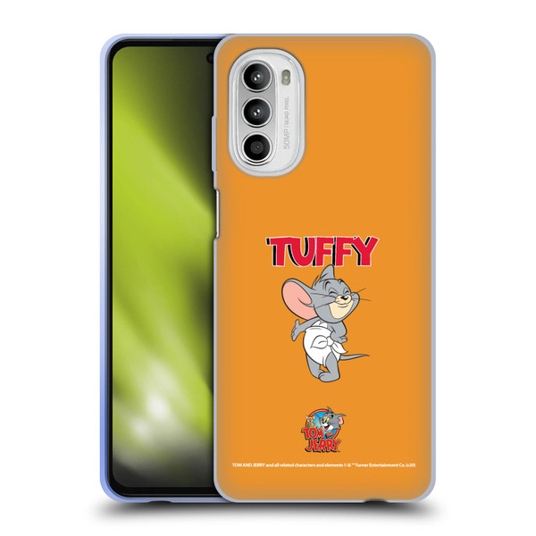 Tom and Jerry Characters Nibbles Soft Gel Case for Motorola Moto G52