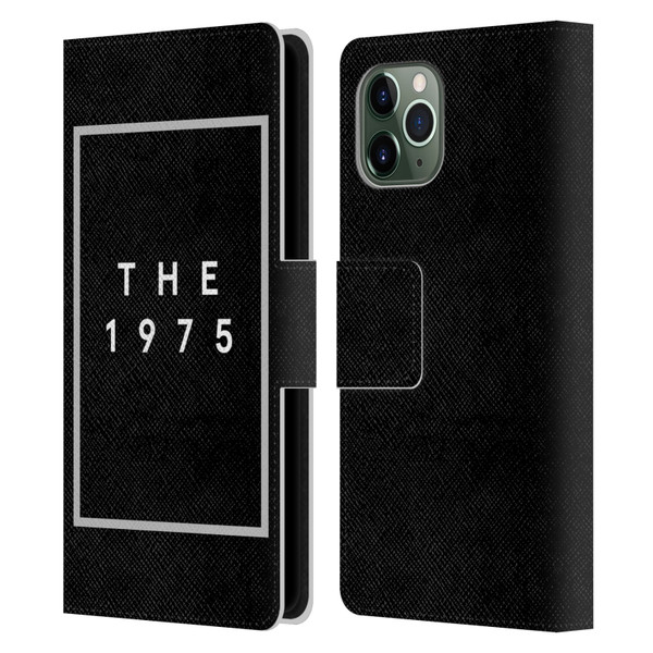 The 1975 Key Art Logo Black Leather Book Wallet Case Cover For Apple iPhone 11 Pro