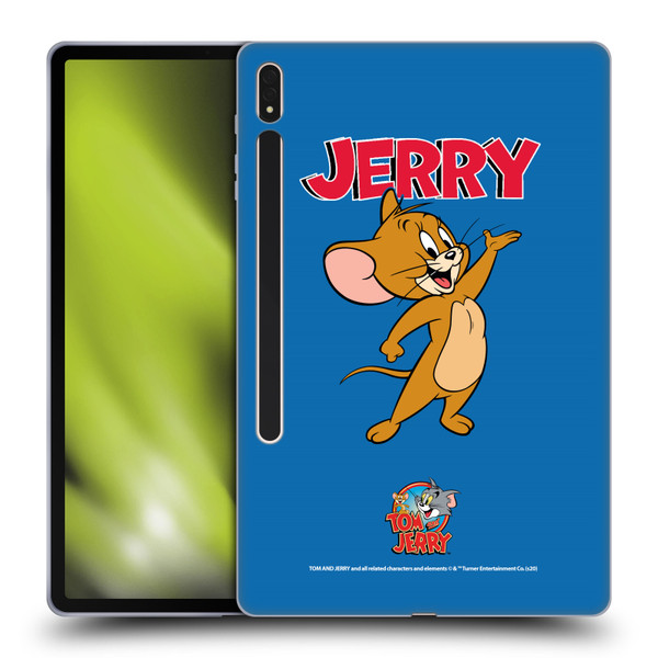 Tom and Jerry Characters Jerry Soft Gel Case for Samsung Galaxy Tab S8 Plus