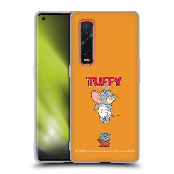 Tom and Jerry Characters Nibbles Soft Gel Case for OPPO Find X2 Pro 5G
