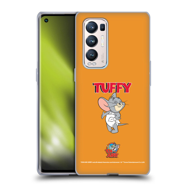 Tom and Jerry Characters Nibbles Soft Gel Case for OPPO Find X3 Neo / Reno5 Pro+ 5G
