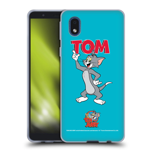 Tom and Jerry Characters Tom Soft Gel Case for Samsung Galaxy A01 Core (2020)