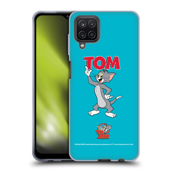 Tom and Jerry Characters Tom Soft Gel Case for Samsung Galaxy A12 (2020)