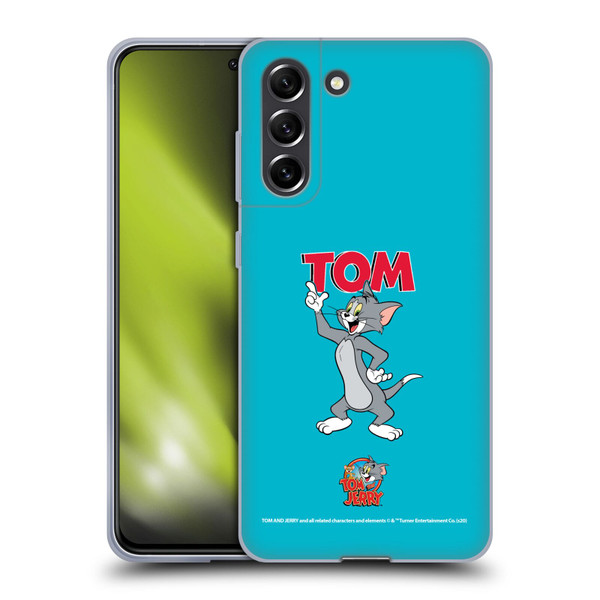 Tom and Jerry Characters Tom Soft Gel Case for Samsung Galaxy S21 FE 5G