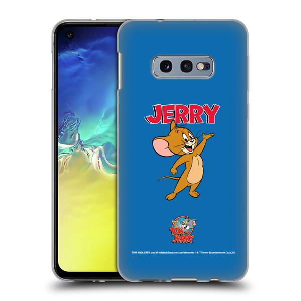 Tom and Jerry Characters Jerry Soft Gel Case for Samsung Galaxy S10e