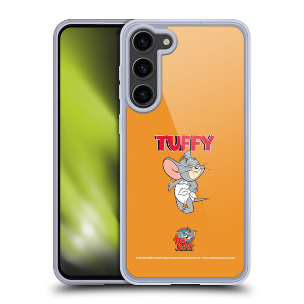 Tom and Jerry Characters Nibbles Soft Gel Case for Samsung Galaxy S23+ 5G