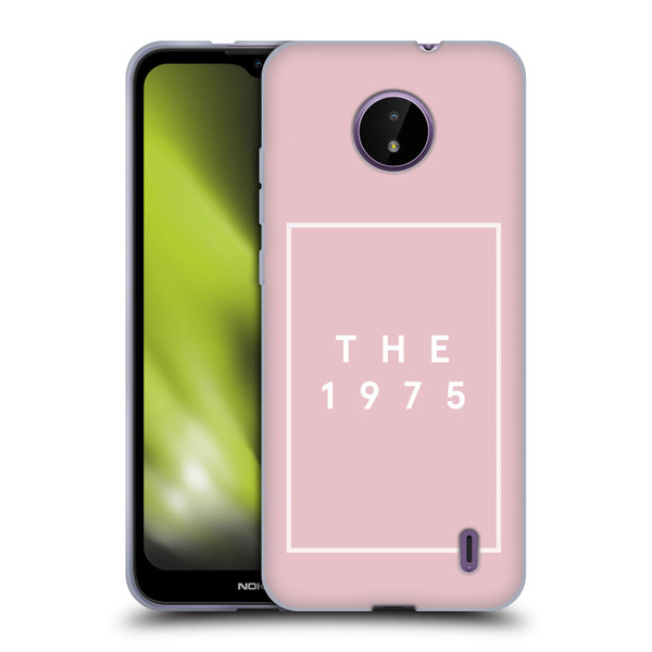 The 1975 Key Art Logo Pink Soft Gel Case for Nokia C10 / C20