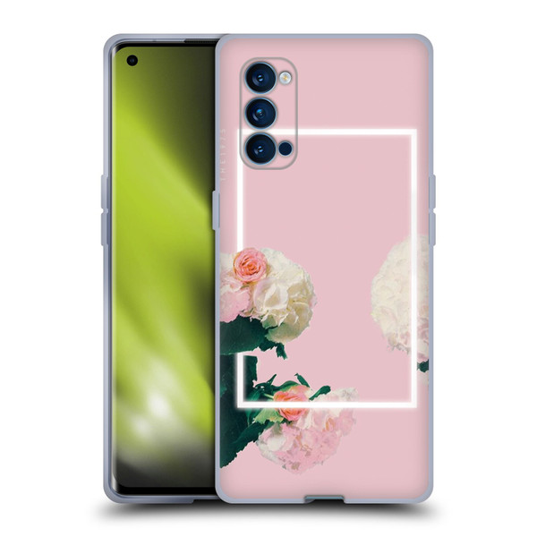 The 1975 Key Art Roses Pink Soft Gel Case for OPPO Reno 4 Pro 5G