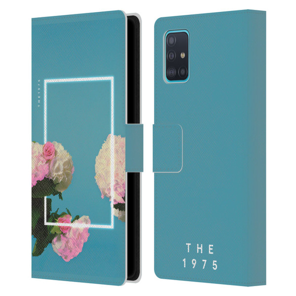 The 1975 Key Art Roses Blue Leather Book Wallet Case Cover For Samsung Galaxy A51 (2019)