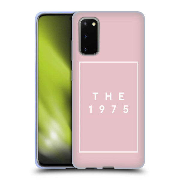 The 1975 Key Art Logo Pink Soft Gel Case for Samsung Galaxy S20 / S20 5G