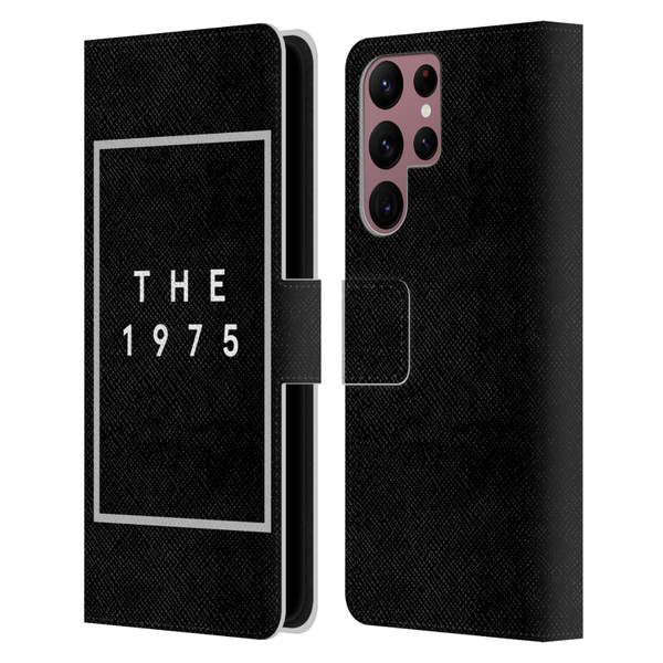 The 1975 Key Art Logo Black Leather Book Wallet Case Cover For Samsung Galaxy S22 Ultra 5G