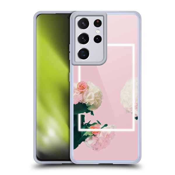 The 1975 Key Art Roses Pink Soft Gel Case for Samsung Galaxy S21 Ultra 5G