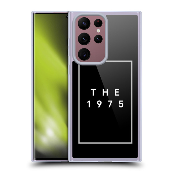 The 1975 Key Art Logo Black Soft Gel Case for Samsung Galaxy S22 Ultra 5G