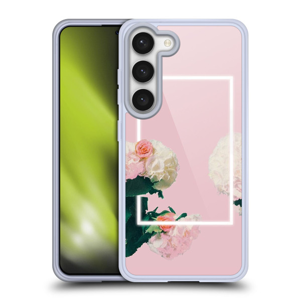 The 1975 Key Art Roses Pink Soft Gel Case for Samsung Galaxy S23 5G