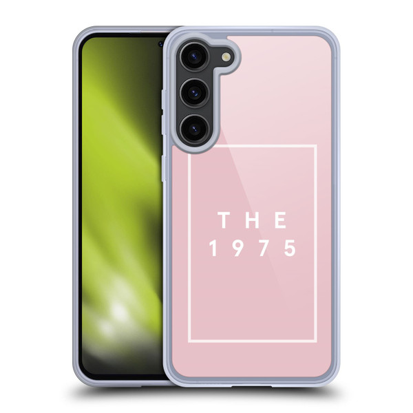 The 1975 Key Art Logo Pink Soft Gel Case for Samsung Galaxy S23+ 5G