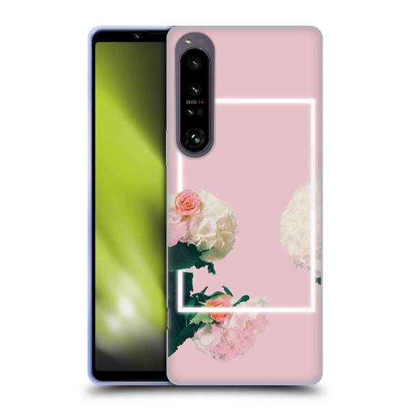 The 1975 Key Art Roses Pink Soft Gel Case for Sony Xperia 1 IV