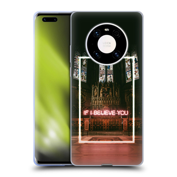 The 1975 Songs If I Believe You Soft Gel Case for Huawei Mate 40 Pro 5G