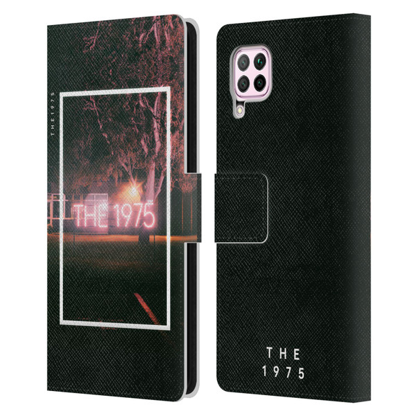 The 1975 Songs Neon Sign Logo Leather Book Wallet Case Cover For Huawei Nova 6 SE / P40 Lite