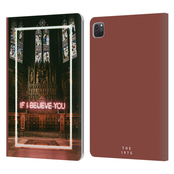 The 1975 Songs If I Believe You Leather Book Wallet Case Cover For Apple iPad Pro 11 2020 / 2021 / 2022