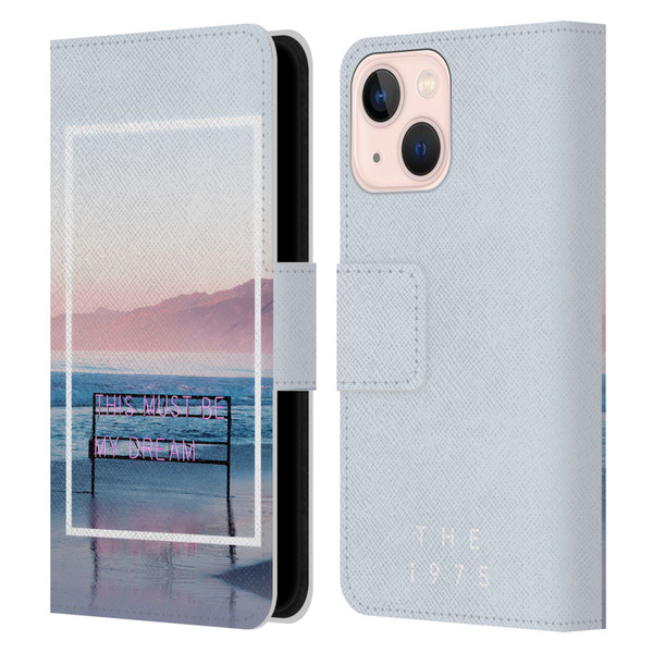 The 1975 Songs This Must Be My Dream Leather Book Wallet Case Cover For Apple iPhone 13 Mini