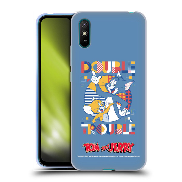 Tom and Jerry Color Blocks Double Trouble Soft Gel Case for Xiaomi Redmi 9A / Redmi 9AT