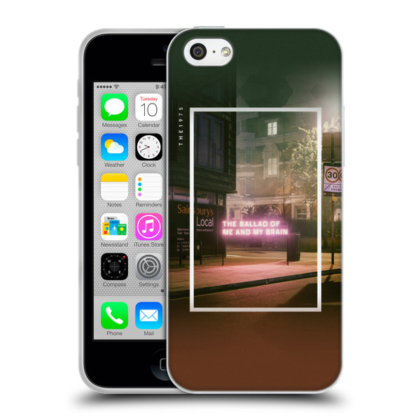 The 1975 Songs The Ballad Of Me And My Brain Soft Gel Case for Apple iPhone 5c