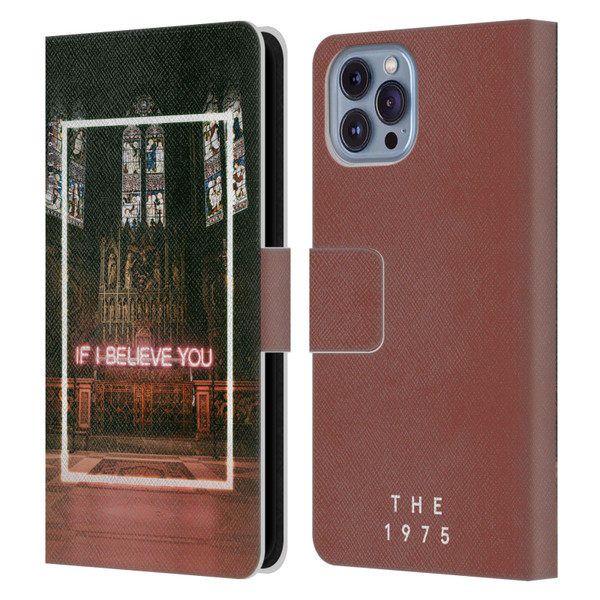 The 1975 Songs If I Believe You Leather Book Wallet Case Cover For Apple iPhone 14