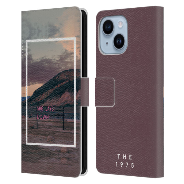 The 1975 Songs She Lays Down Leather Book Wallet Case Cover For Apple iPhone 14 Plus